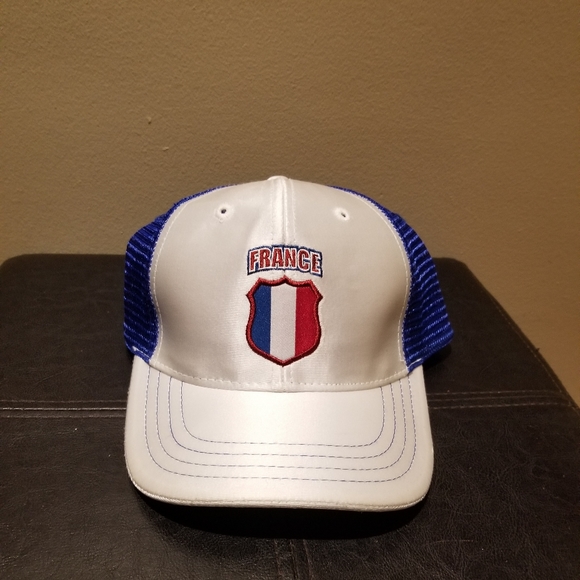 ⚽️ France FIFA Cup 2010 South Africa Trucker Hat ⚽ - Picture 7 of 9
